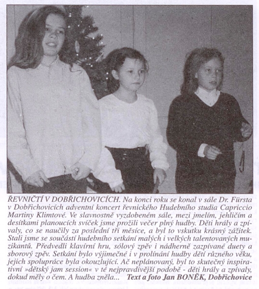 Řevničtí v Dobřichovicích